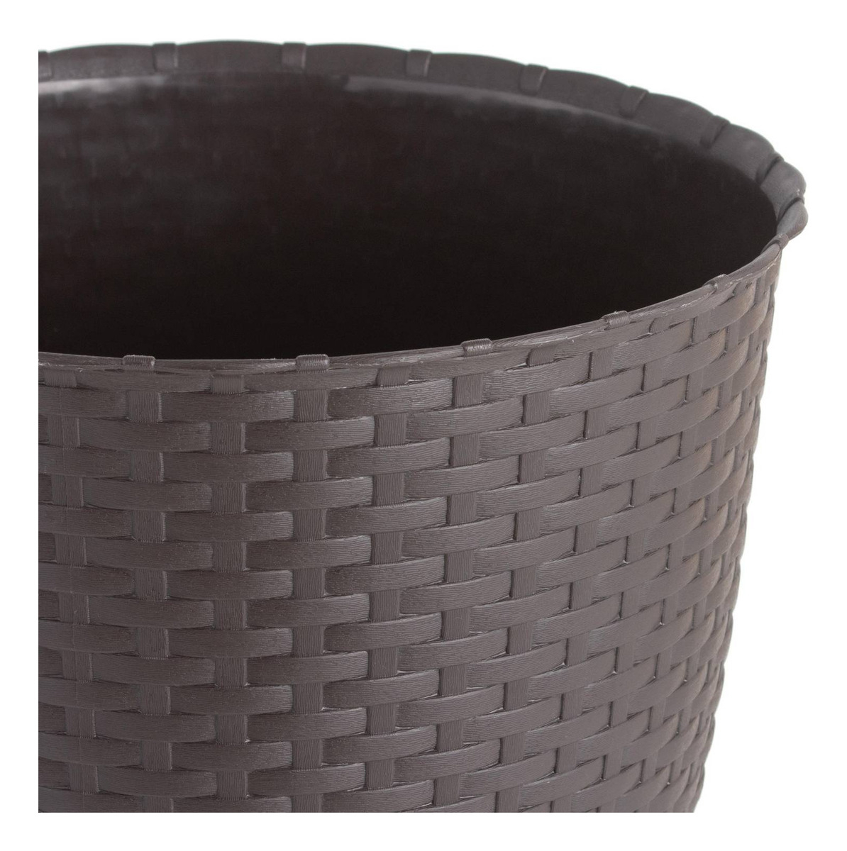 Maceta Macetero Redondo Estilo 33x30 Cm Ratan Reyplast - Imagen 8