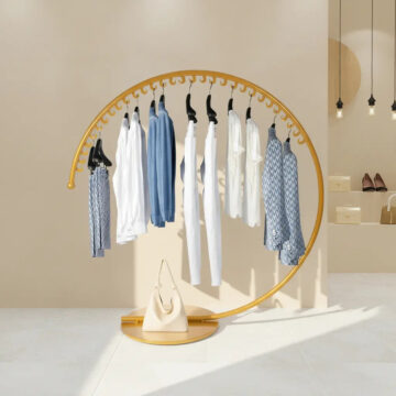 Perchero Colgador Organizador Exhibidor Ropa Circular