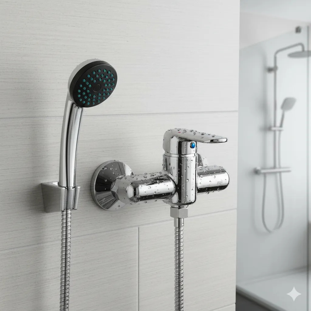 Monomando Llave Grifo Para Ducha Modelo Glasgow Pmb - Imagen 3