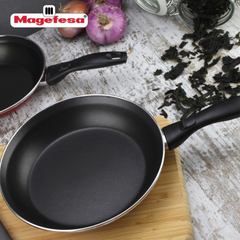 Set 3 Sartenes De Acero Vitrificado 18 20 24 Cm Magefesa - Imagen 7