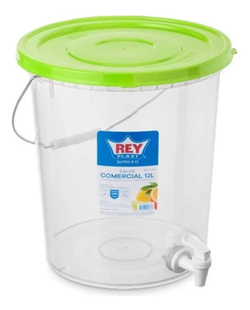 Balde Dispensador Contenedor Comercial Con Grifo Caño 12 Lts - Imagen 17
