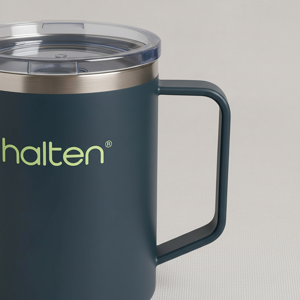 Termo Mug Cafe Funny Acero Inoxidable Halten 450ml - Imagen 15
