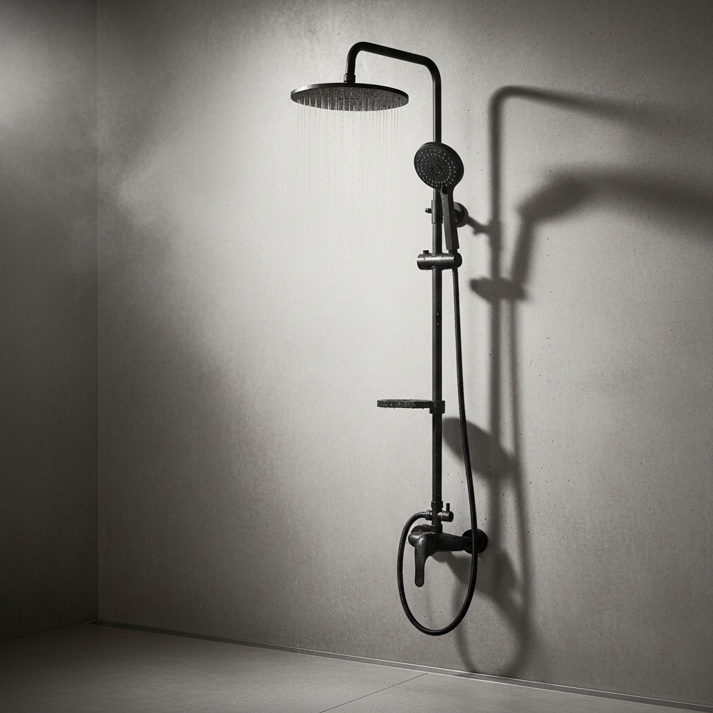 Columna Ducha Circular Notte Con Monomando Taumm - Imagen 3