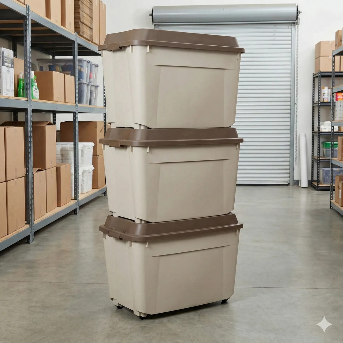 Bodega Baul Organizador Con Ruedas 210 Litros Marca Reyplast - Imagen 18