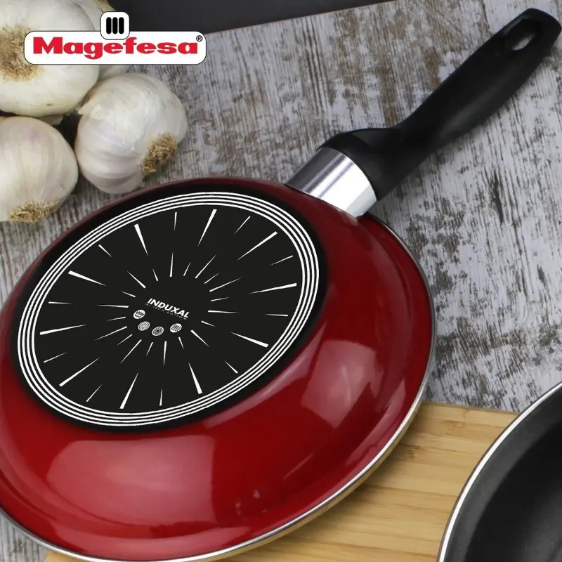 Set 3 Sartenes De Acero Vitrificado 18 20 24 Cm Magefesa - Imagen 6