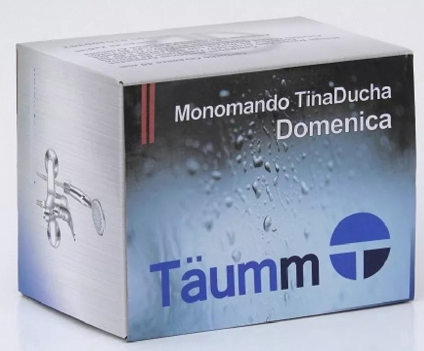Monomando Tina Ducha Domenica Acero Inoxidable Taumm - Imagen 4