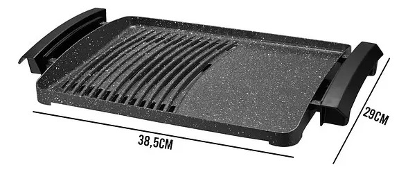 Parrilla Eléctrica Blaupunkt 2 En 1 Grill Y Plancha 2400w - Imagen 7