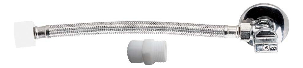 Llave Angular 1/2 Y Flexible Technoflex 1/2x15/16 De 35cm - Imagen 3