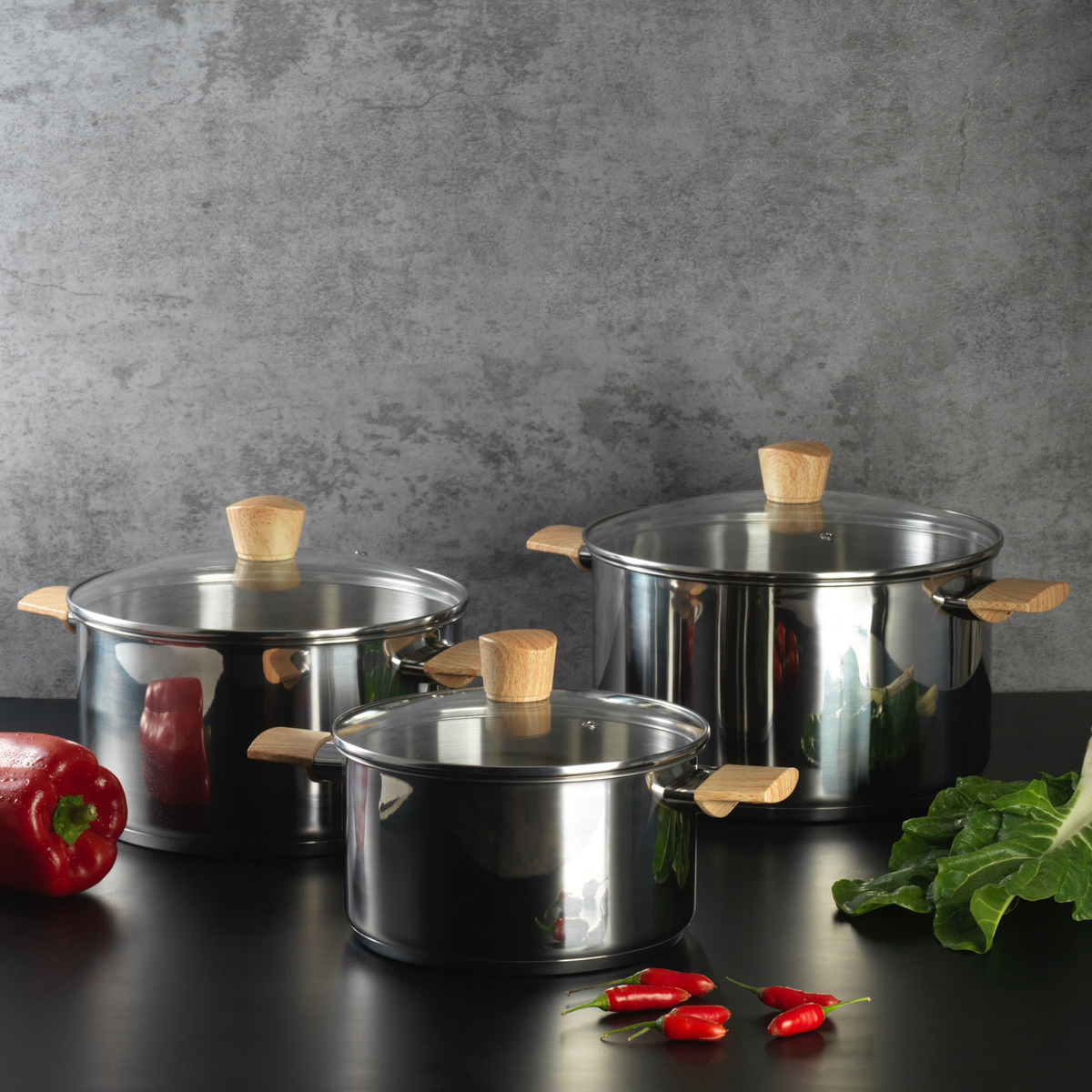 Batería 6 Piezas Acero Inox Norwich Vitta Prime - Imagen 4