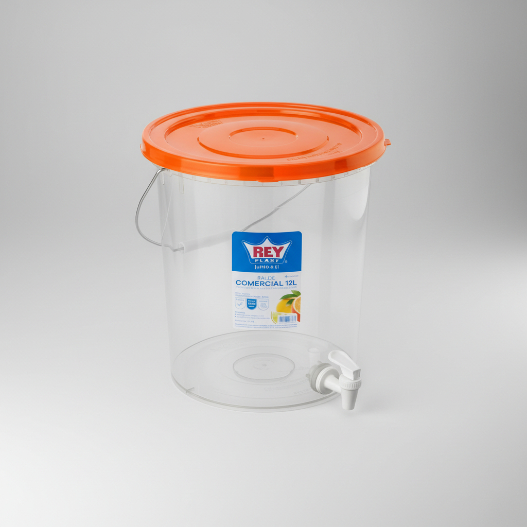 Balde Dispensador Contenedor Comercial Con Grifo Caño 12 Lts - Imagen 15