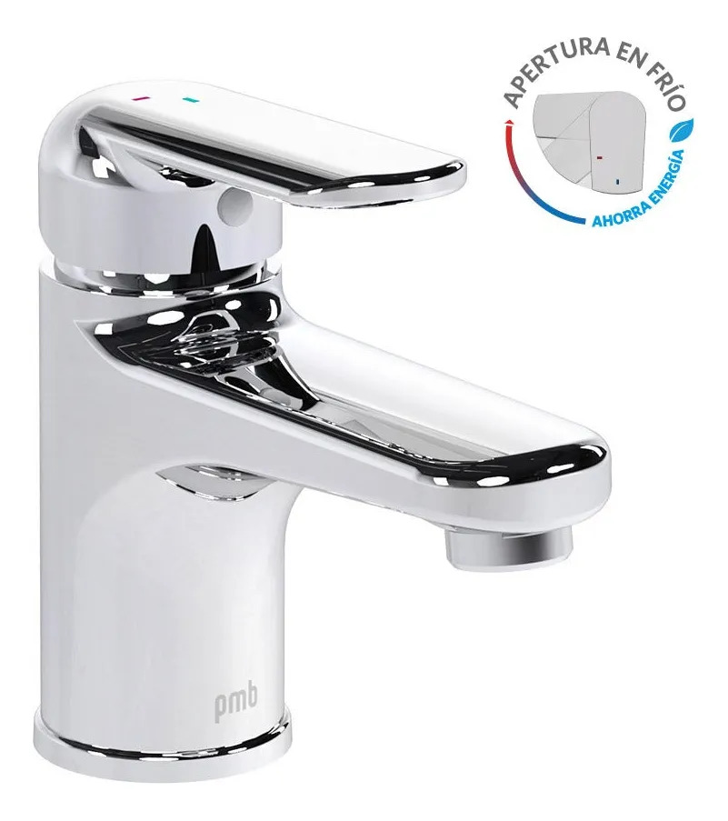 Monomando Llave Grifo Lavatorio Lavamanos Glasgow Pmb - Imagen 3