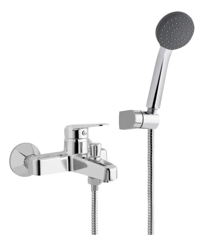 Monomando Llave Grifo Para Tina Ducha Modelo Padova Stretto - Imagen 7