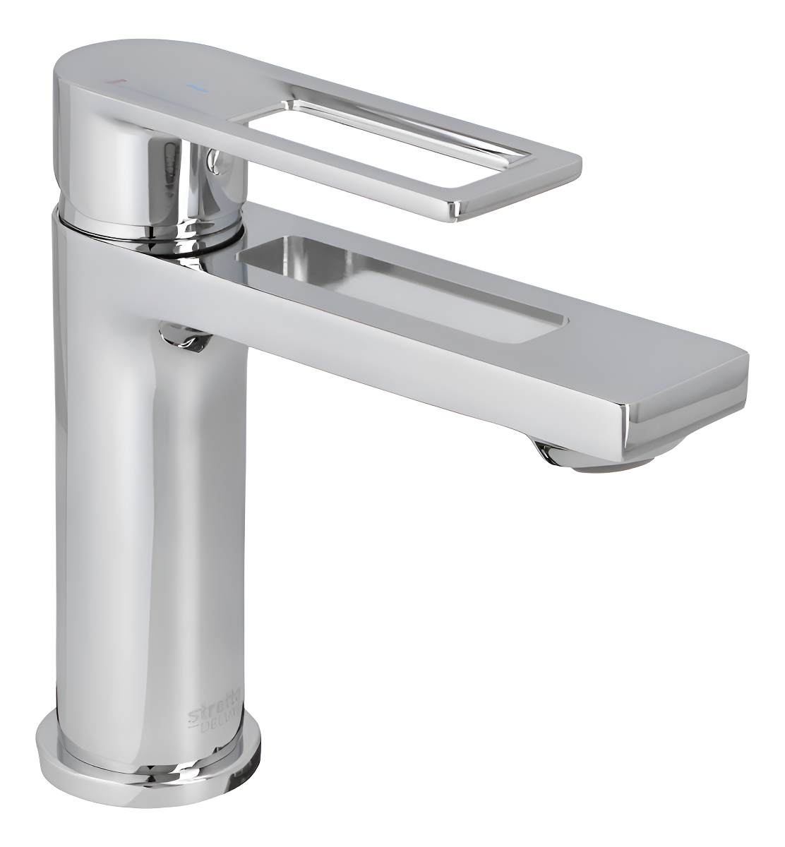Llave Monomando Lavamanos Modelo Tarento Cromo Marca Stretto