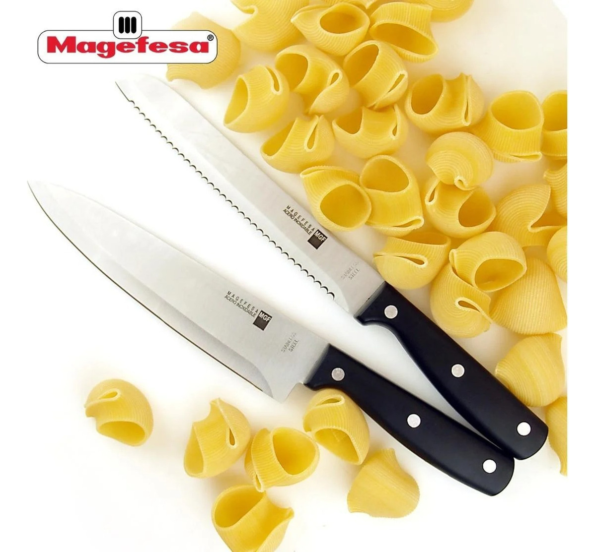Set De Cuchillos Acero Inoxidable 6 Piezas Magefesa - Imagen 5