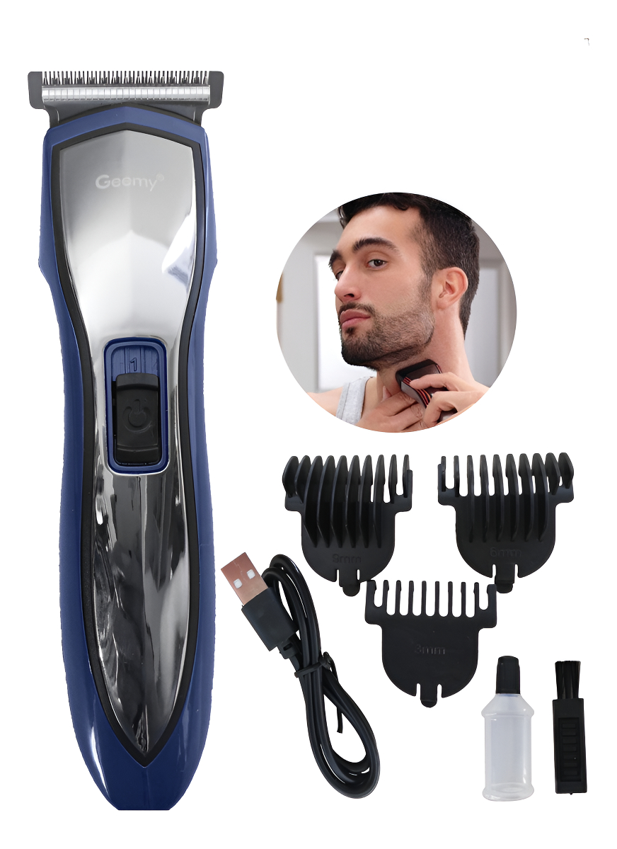 Cortadora De Pelo Recargable Con Cable Usb