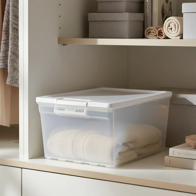 Caja Organizadora Zapatera Modelo Luxor 12 Litros Reyplast - Imagen 7