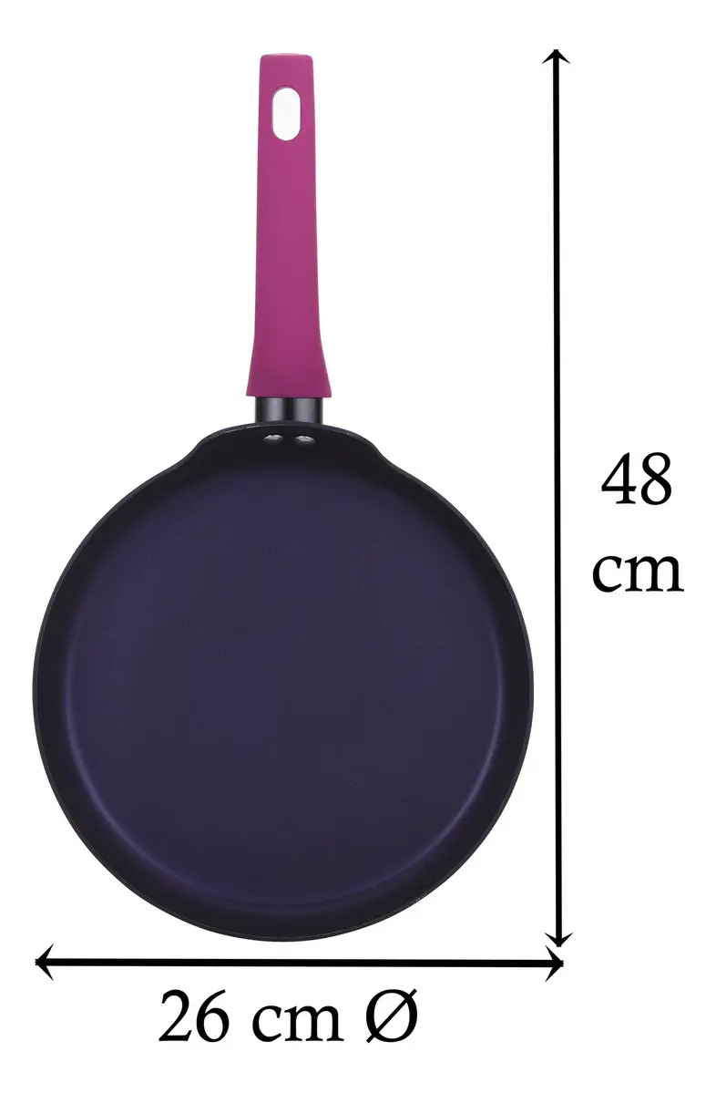 Panquequera Budare Plancha Cherry Marca Vitta 26cm - Imagen 9