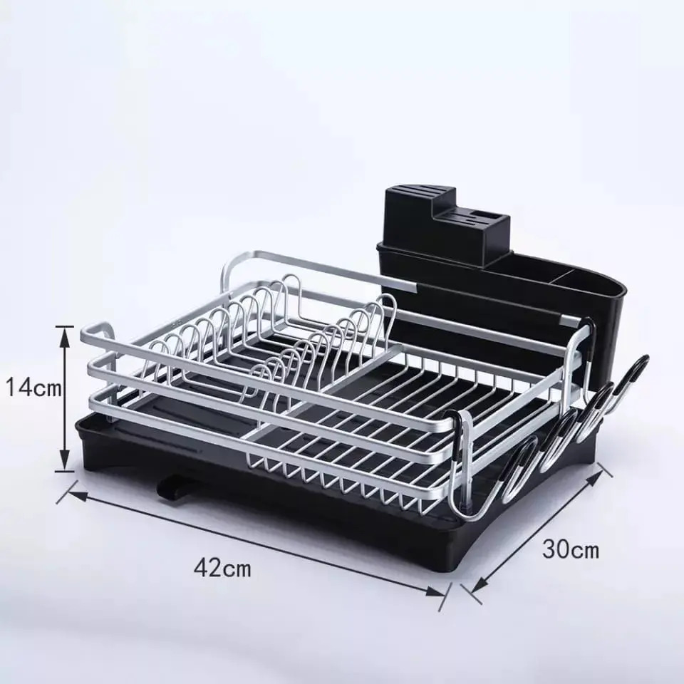 Secador De Platos Platera Moderna De Aluminio Inoxidable - Imagen 31