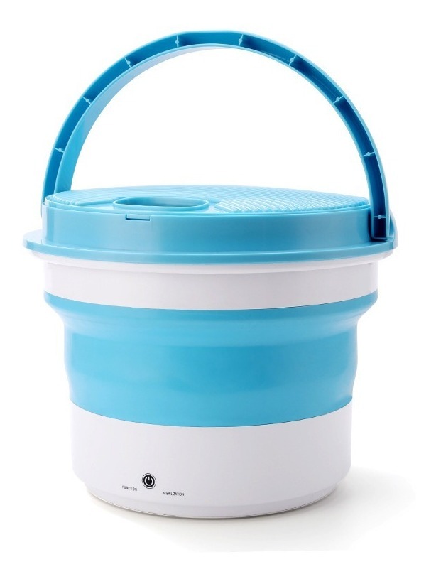 Mini Lavadora Plegable Portatil Ultrasonica Ropa Liviana - Imagen 2