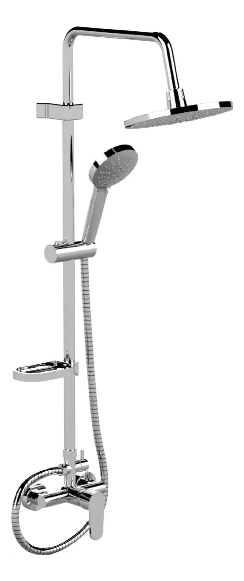 Columna De Ducha Modelo Stella Con Monomando Stetto