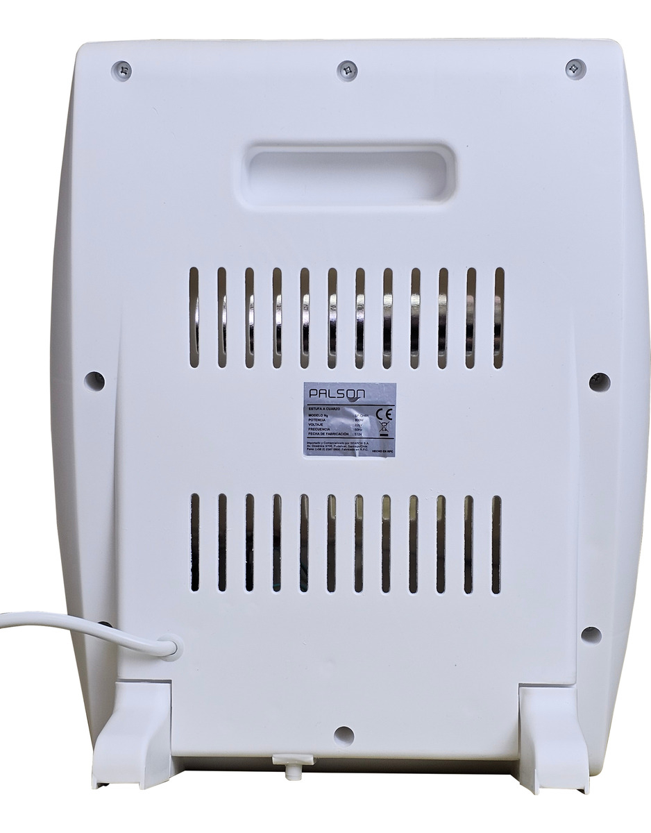 Estufa Calentador Cuarzo 2 Niveles Con Antivuelco 800w - Imagen 9