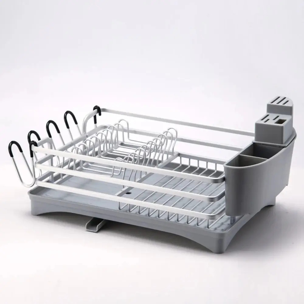 Secador De Platos Platera Moderna De Aluminio Inoxidable - Imagen 22