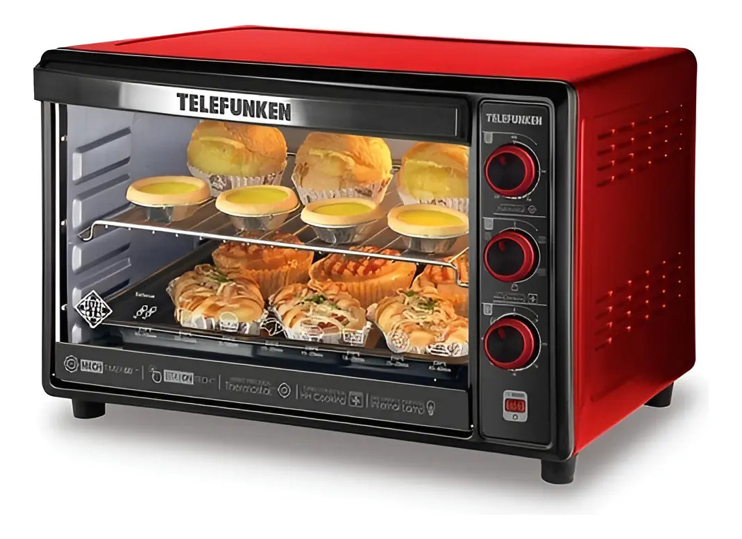 Horno De Mesa Electrico Telefunken Tf E650c 2300w 60l