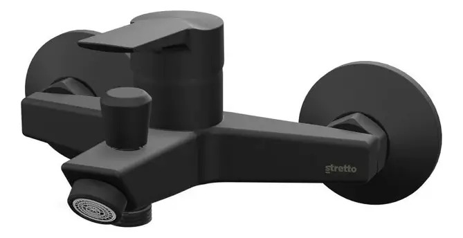 Monomando Llave Grifo Para Tina Ducha Modelo Arezzo Stretto - Imagen 2