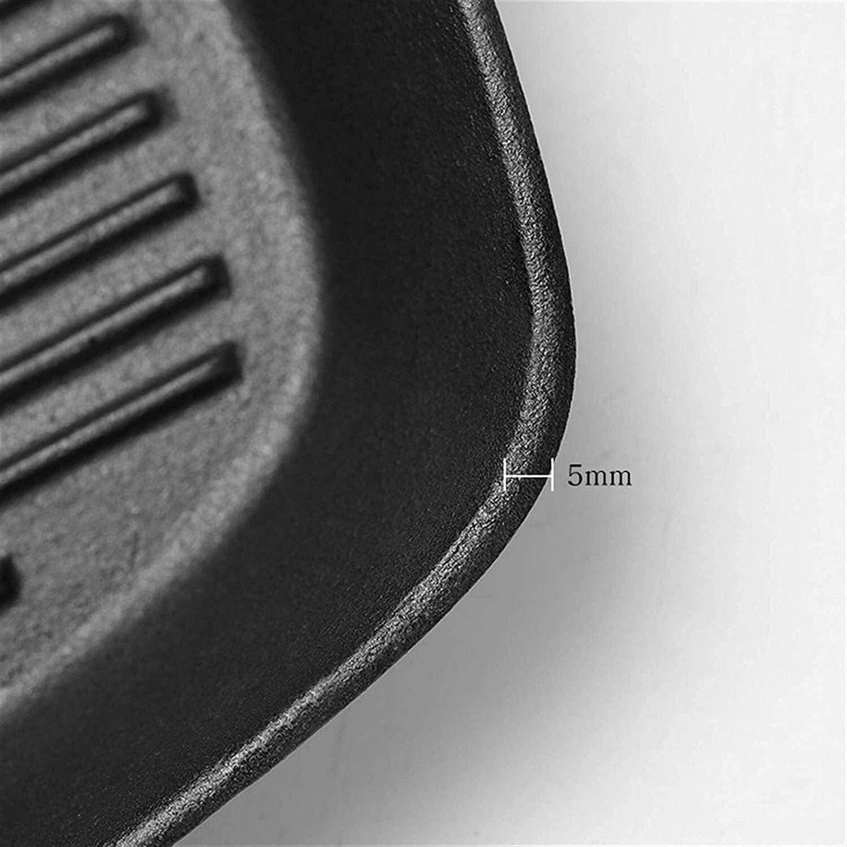 Sartén Grill Cuadrado Hierro Fundido Seki Iron Cast - Imagen 6
