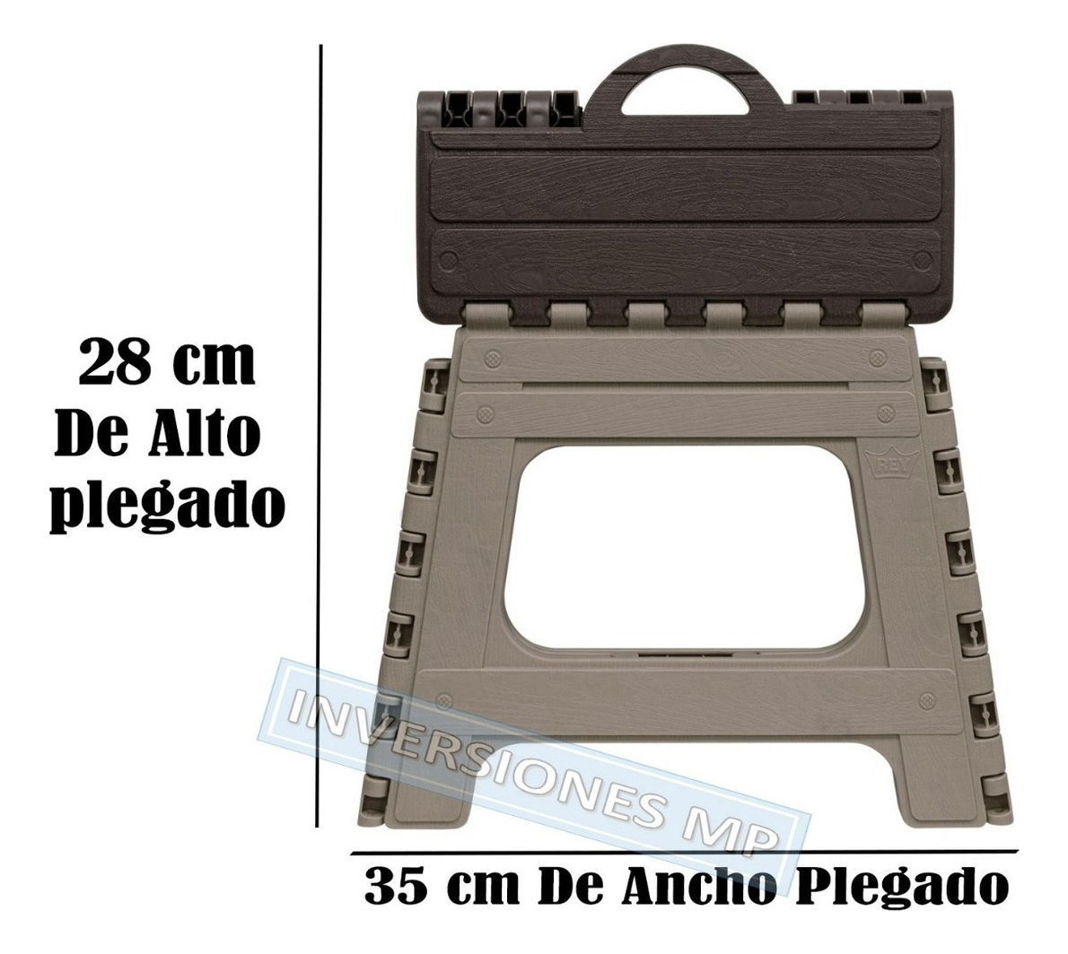 Banquito Taburete Piso Plegable Portatil Con Estilo Moderno - Imagen 12