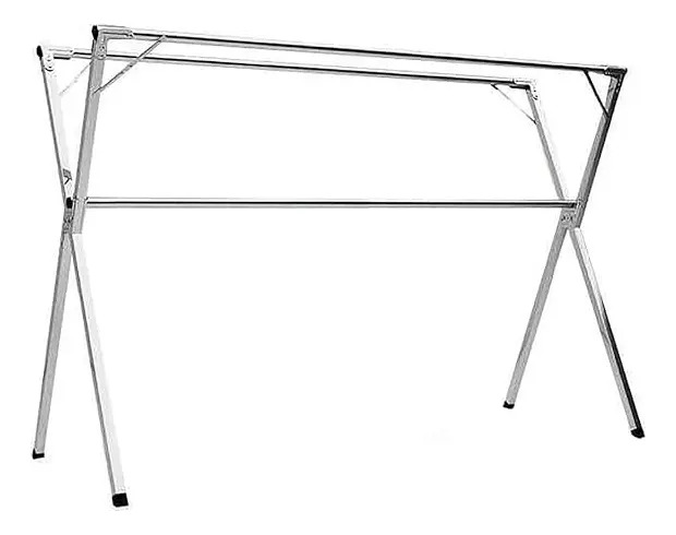 Tendedero De Ropa Plegable Modelo X Extensible de 1,43 Mts a 2,28 Mts - Imagen 2