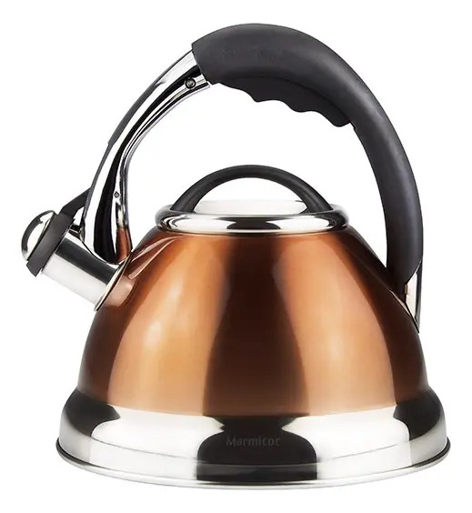Tetera 3 Litros Acero Inox Modelo Sabina Marca Marmicoc - Imagen 2