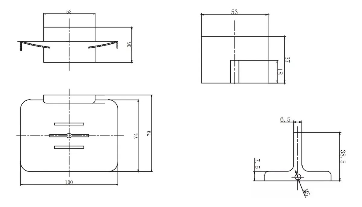 Kit De Accesorios Para Baño Modelo Mossini Marca Stretto - Imagen 3