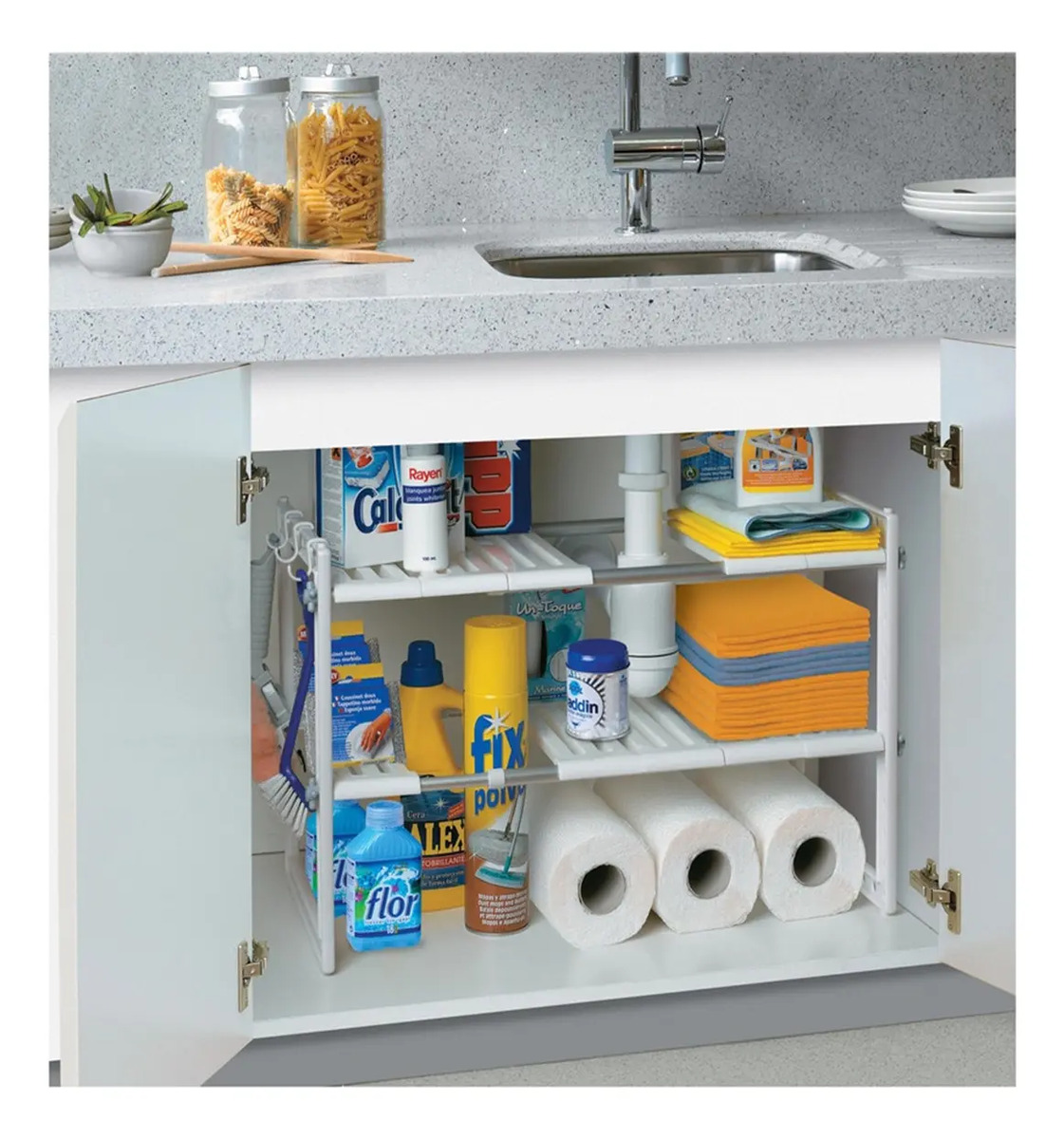 Organizador Estante De Cocina Multiuso Organizador De Ollas - Imagen 3