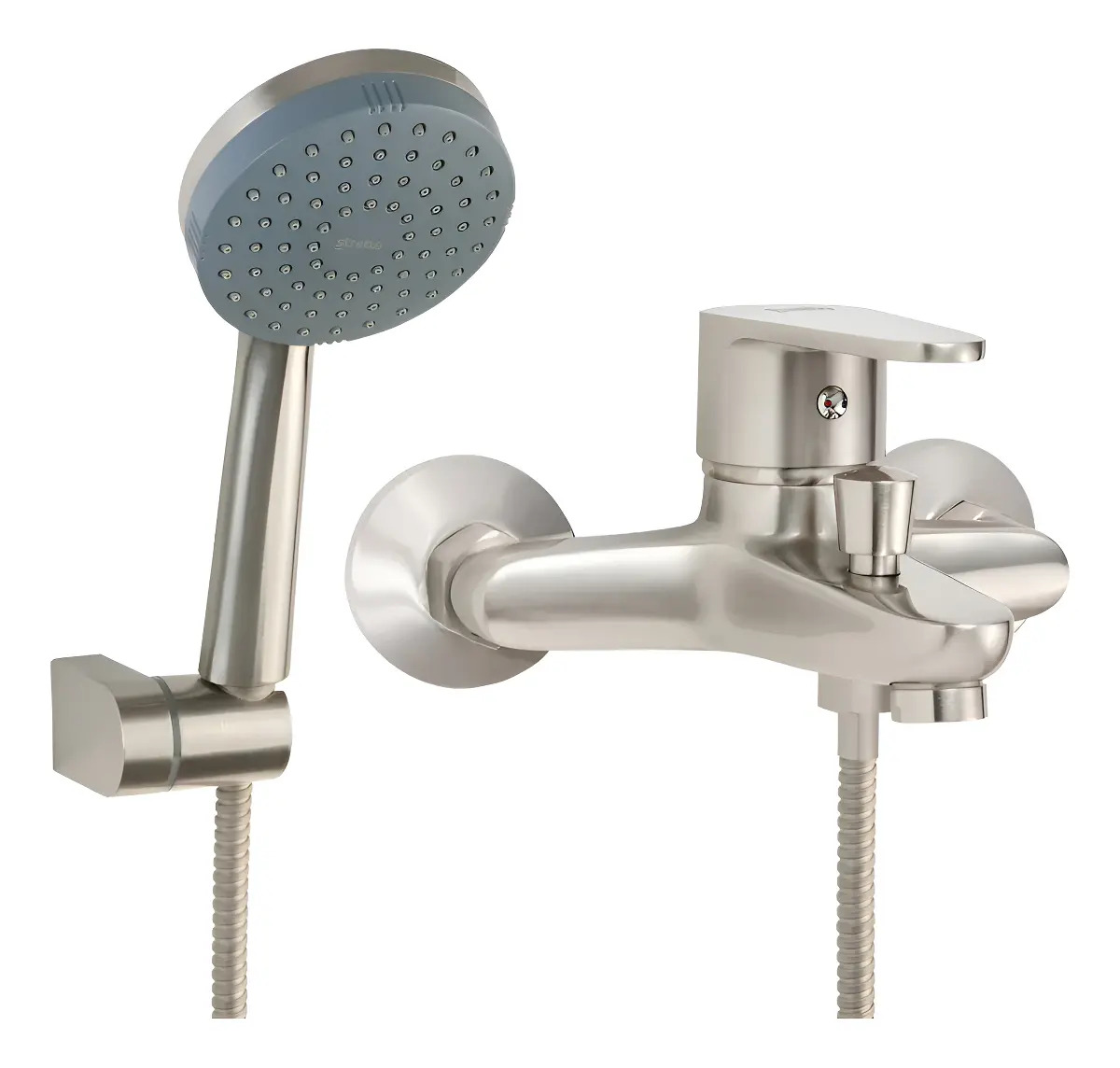 Monomando Llave Grifo Tina Ducha Modelo Dessin Marca Stretto