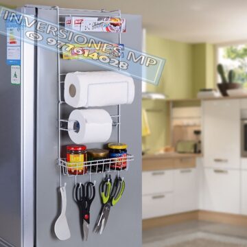Organizador Multifuncional Para Pared/lateral Refrigerador