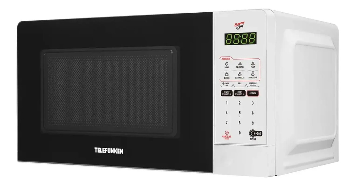 Horno Microondas Digital 20 Litros Marca Telefunken - Imagen 6
