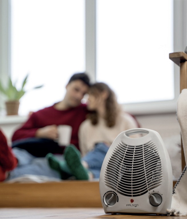 Calentador Termo Ventilador 2 Niveles Con Antivuelco 1800w - Imagen 6