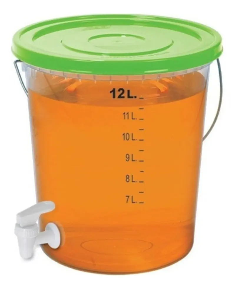 Balde Dispensador Contenedor Comercial Con Grifo Caño 12 Lts - Imagen 18