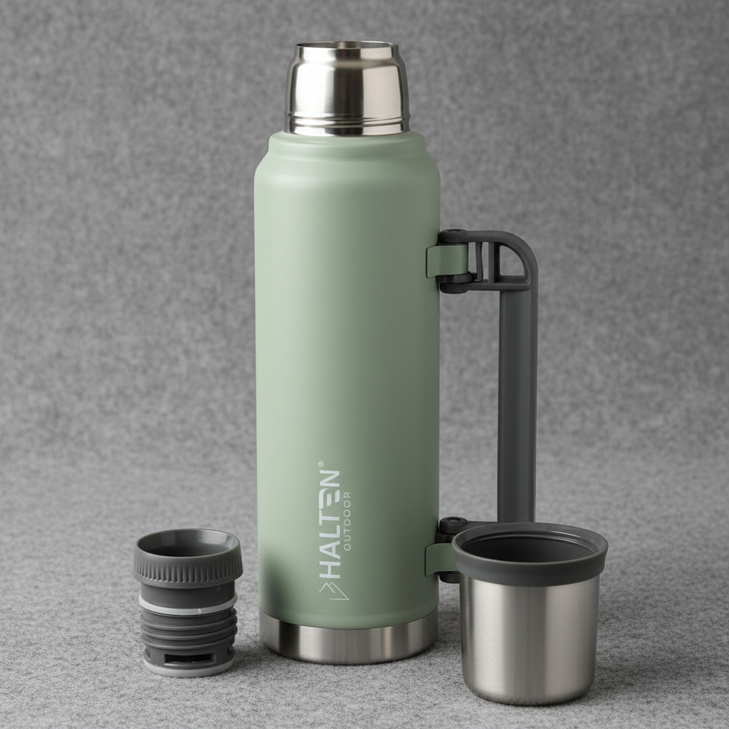 Termo Acero 1.3 Litros Outdoor Doble Pared Halten - Imagen 17