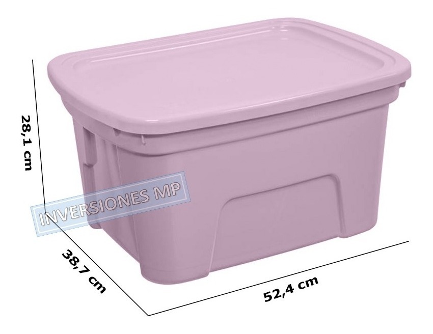 Caja Organizadora Almacenamiento Megaforte 38 Litros - Imagen 11