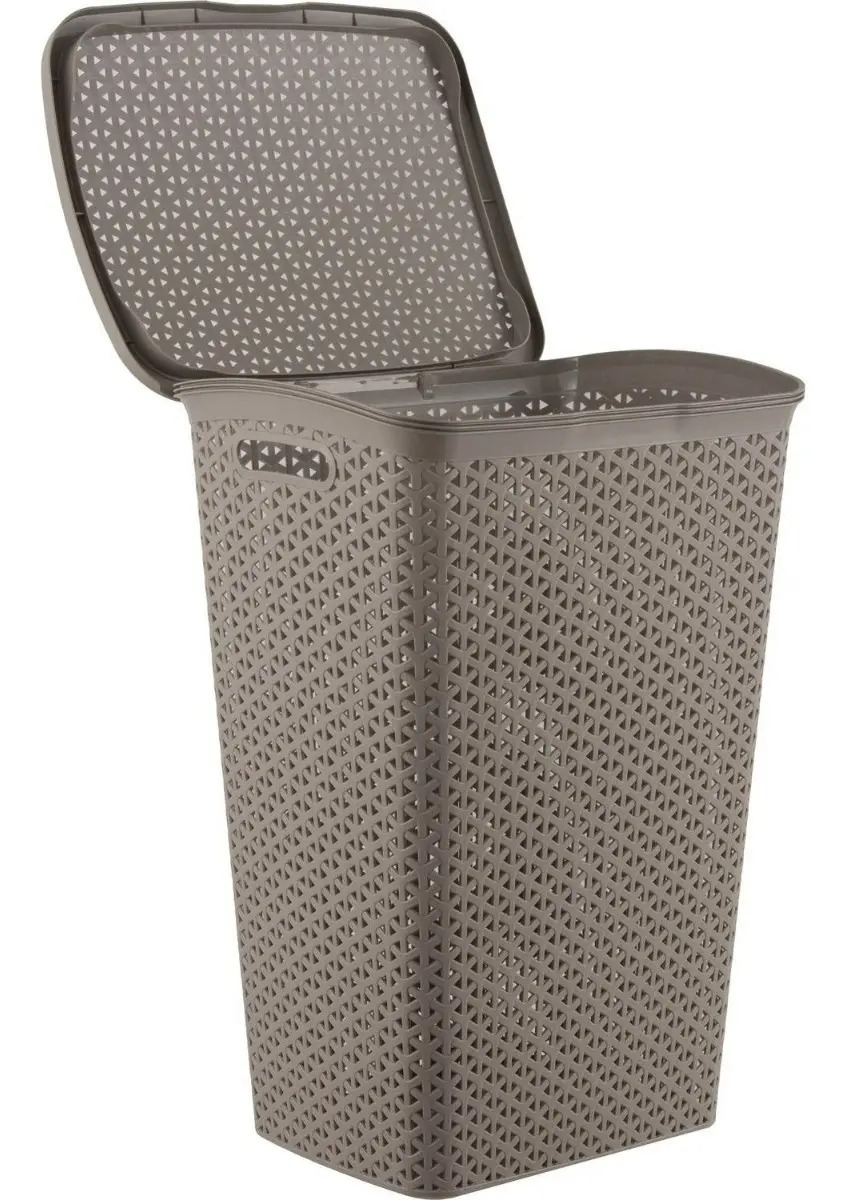 Cesto Canasto Para Ropa Bali 55 Litros Con Tapa