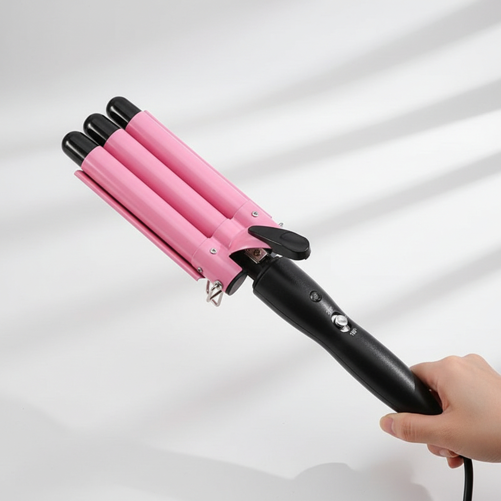 Ondulador Rizador De Pelo Profesional Triple - Imagen 6