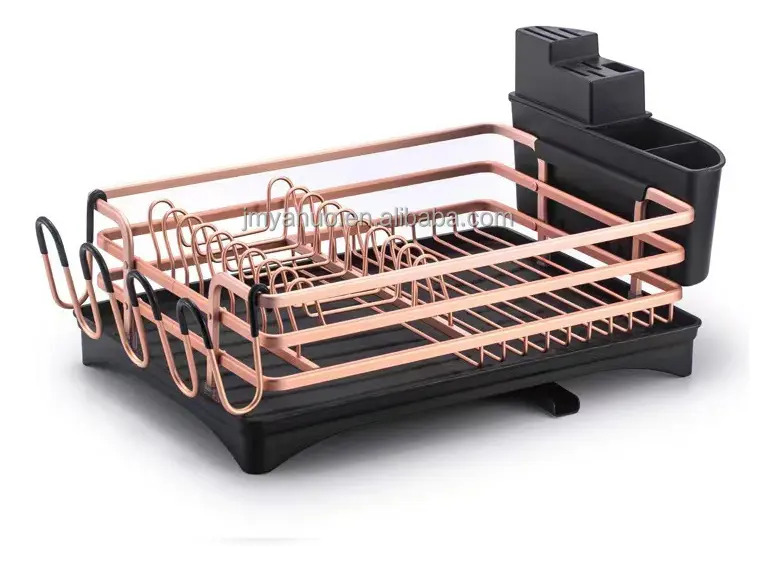 Secador De Platos Platera Moderna De Aluminio Inoxidable - Imagen 19
