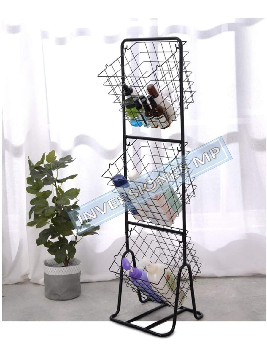 Canasto Organizador 3 Niveles Multiusos Cocina/baño/living - Imagen 5