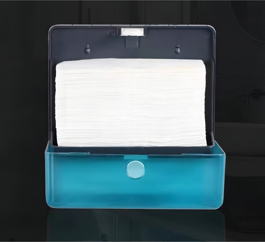 Dispensador De Toallas De Papel Interfoliadas Marca Taumm - Imagen 6