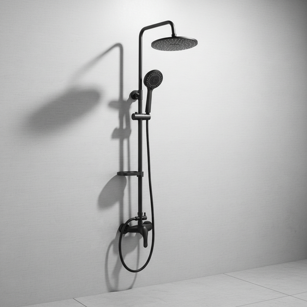 Columna Ducha Circular Notte Con Monomando Taumm - Imagen 5