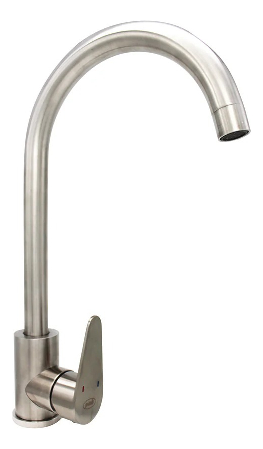 Llave Grifo Monomando Lavaplatos Vermont Acero Inox Pmb - Imagen 5