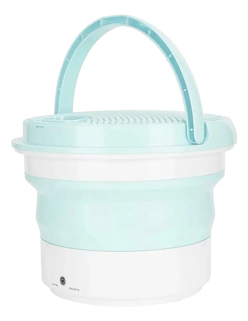 Mini Lavadora Plegable Portatil Ultrasonica Ropa Liviana - Imagen 19