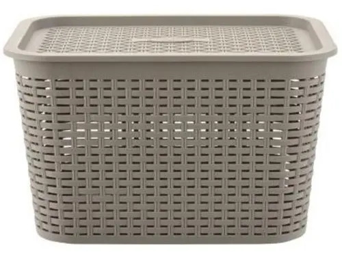 Canastilla Canasta Organizadora Multiusos Rattan 22 Litros - Imagen 5